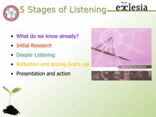 1. A clear mission FocusJesus knew who he was called to & prioritised everything to that