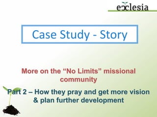 “NO LIMITS”	Our beliefThere is no limit to God’s love and no limit to what He can achieve through usThere is no limit to the potential of people with disability or in need of careThere is no limit to the love and inspiration that comes from people in need, people with disability, people in painThere is no limit to the gifts and talents within us which will come forth through working with those in need