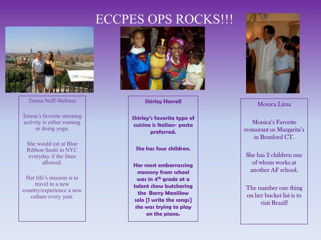 Eccpes ops rocks!!! | PPTX