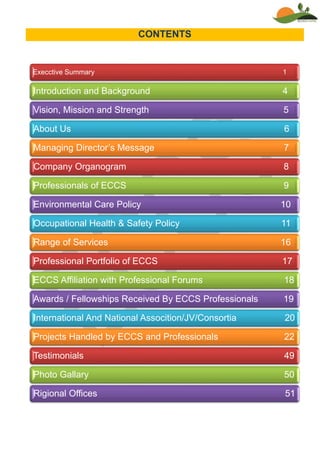 Eccs Profile 2020 | PDF