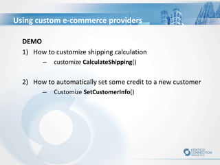 E Customize E-commerce customization | PPTX
