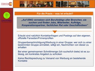Datenschutz 2014 - Social Media Bernd Fuhlert