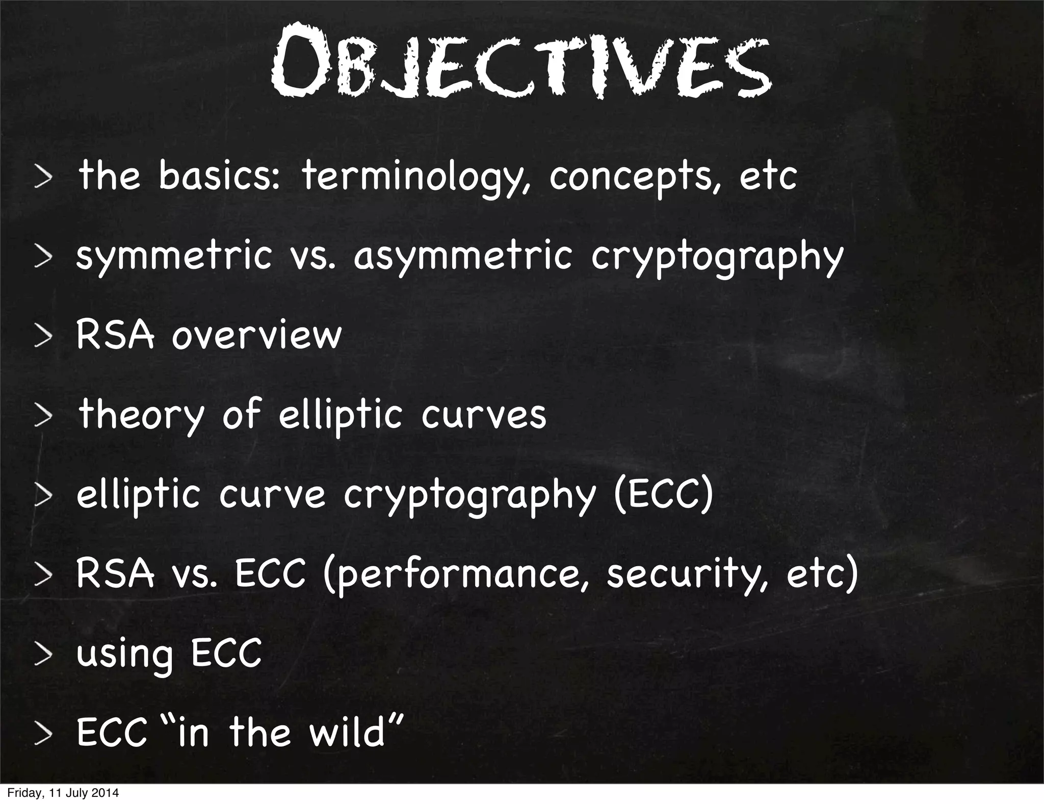 ECC vs RSA: Battle of the Crypto-Ninjas | PDF