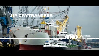 JIP CRYTRANSFER
Collaboratieve research on LNG bunkering with hoses | Bas van den Beemt
 
