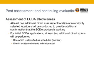 Direct Assessment ECDA Program Development | PPT