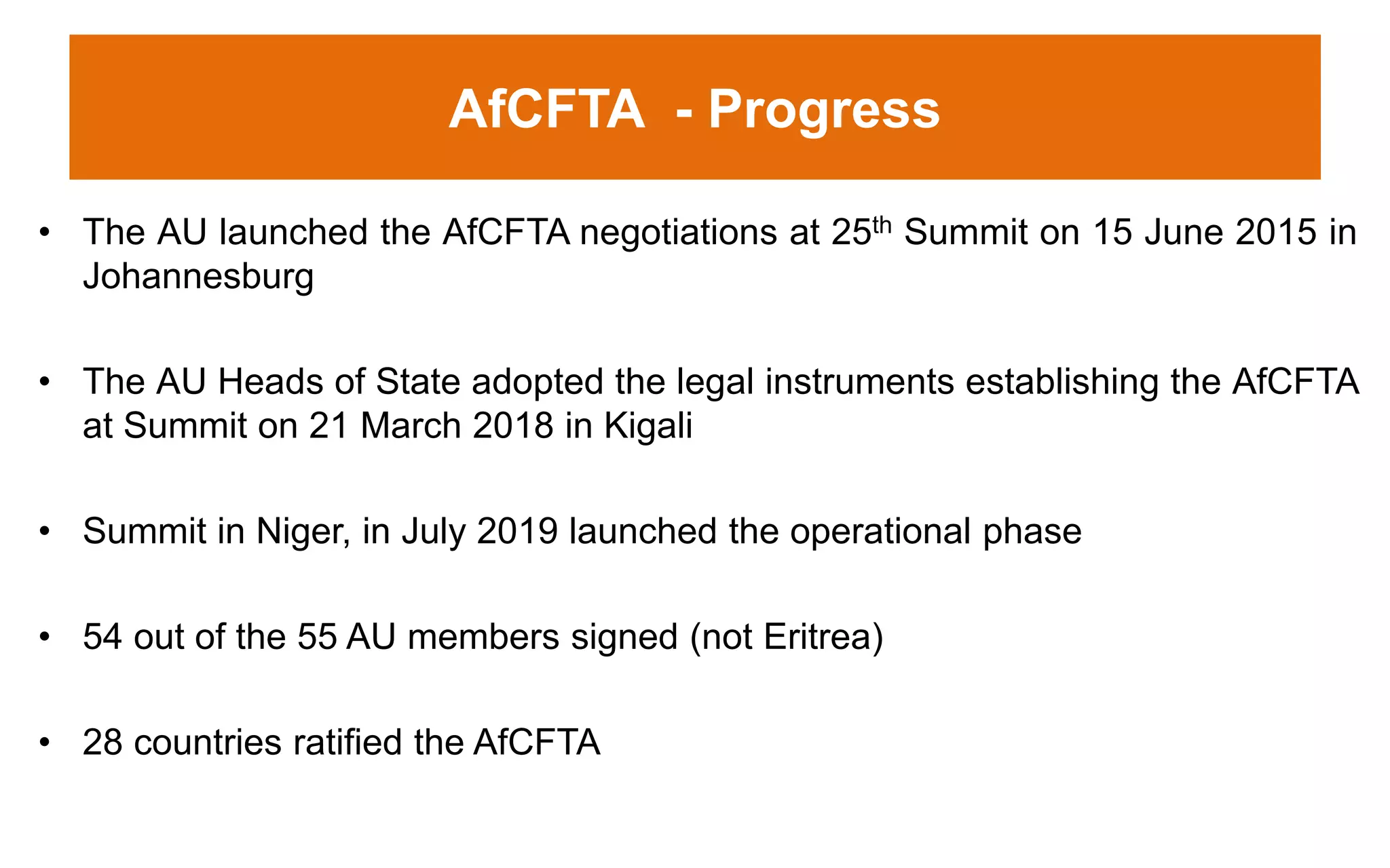 ECDC Intra African Trade Webinar Ms Claudia Furriel | PDF