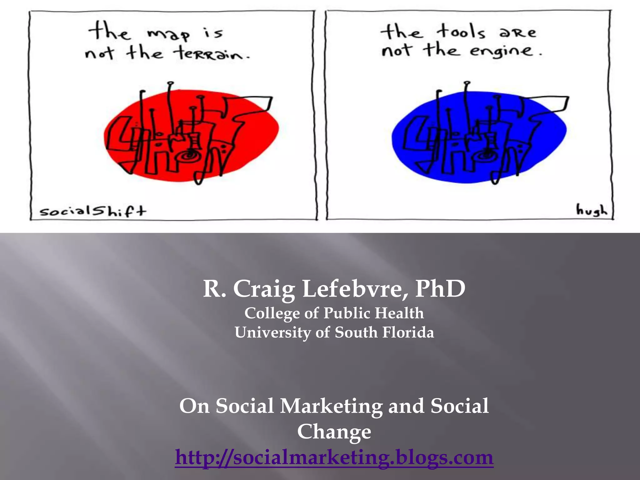 Engage people in a dialogue