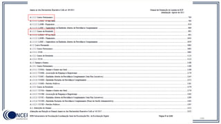 106
Plano de Contas Referencial
 