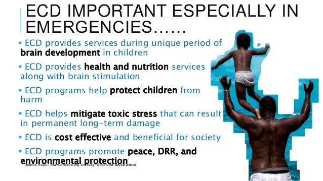 ECD IN EMERGENCY- A POLICY INITIATIVE