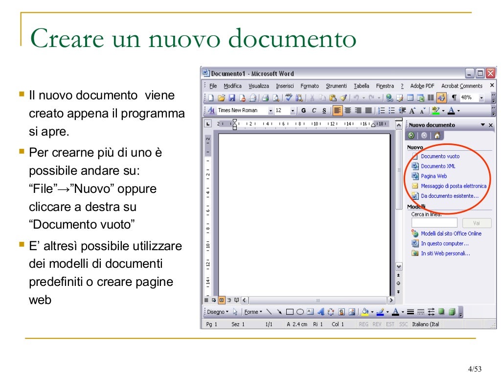 Simulazione Ecdl Modulo 3 Word 2016