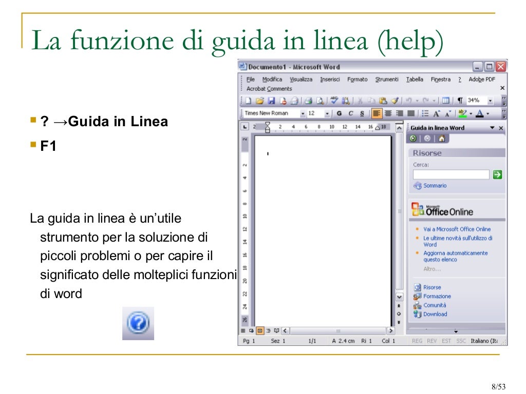 Simulazione Ecdl Modulo 3 Word 2016