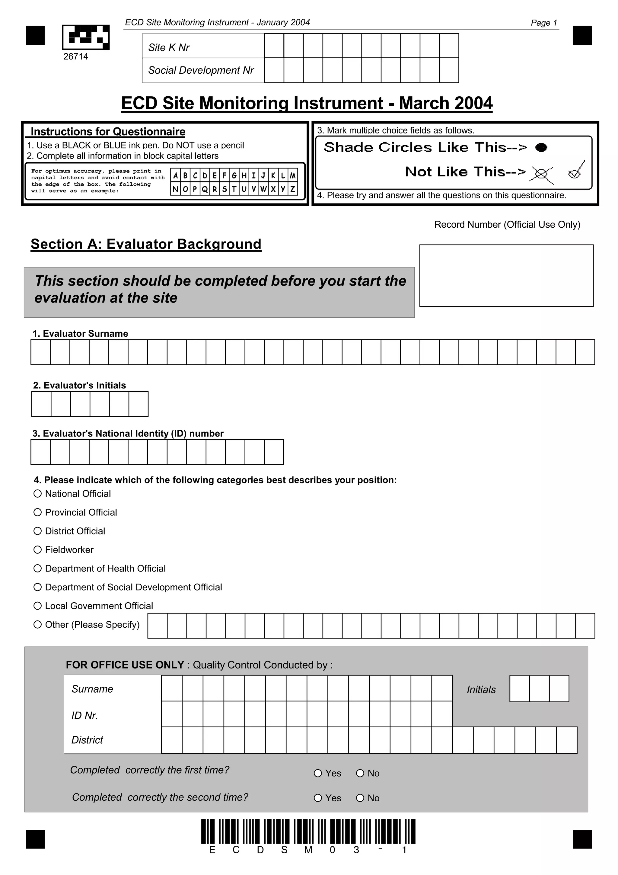 Ecd Instrumentation ECD monitoring instrument | PDF