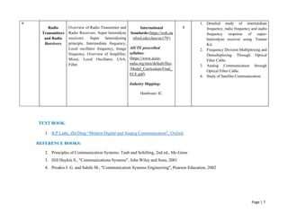 Ece btech 1st year syllabus basic electrical engineering | PDF