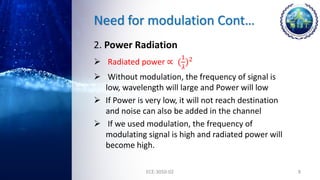 Need For Modulation in Communication System | PDF