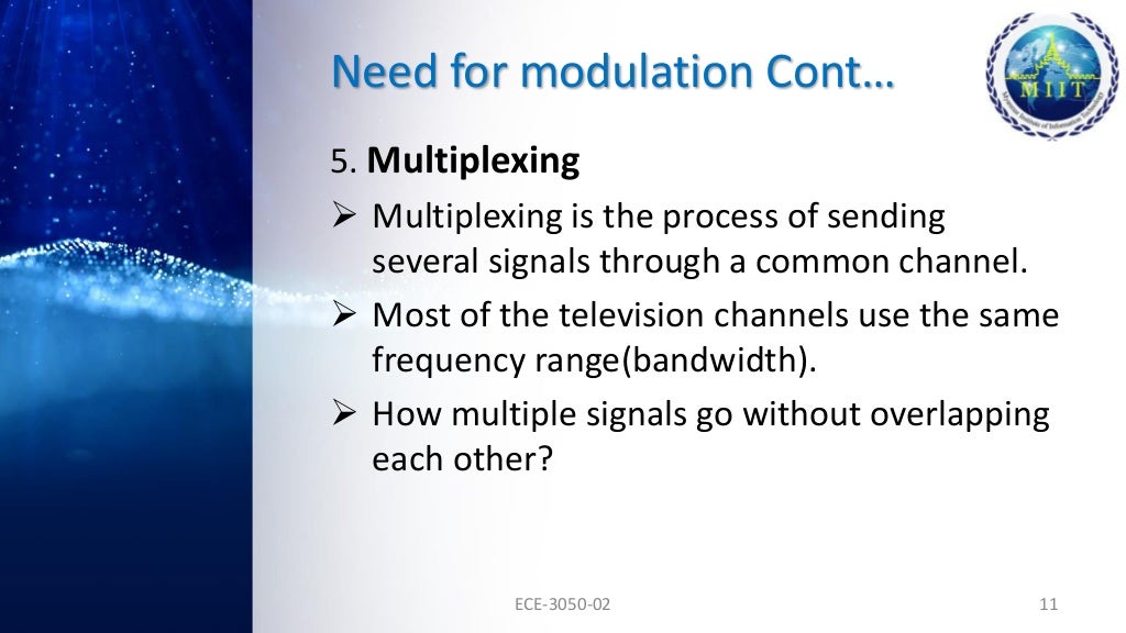 Need For Modulation in Communication System