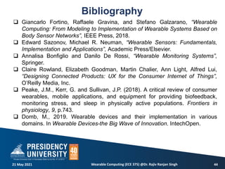 Sullivan Kerr Ece 375-wcomp-introduction-to-wearable-computing-dr. rajiv ranajn singh ...