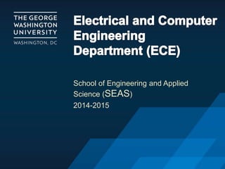 School of Engineering and Applied
Science (SEAS)
2014-2015
 