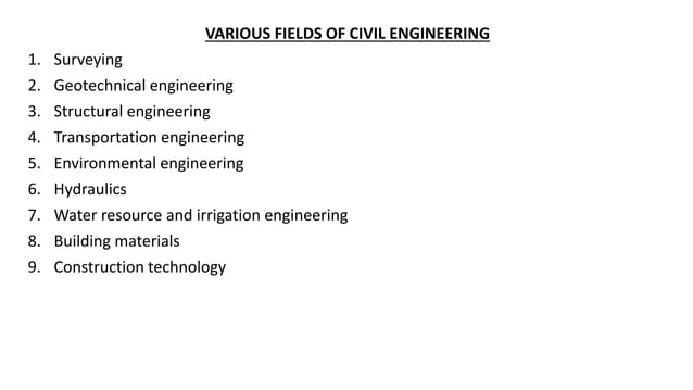 ELEMENTS OF CIVIL ENGINEERING AND ENGINEERING MECHANICS PART-1 | PPTX