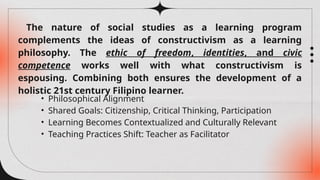 Constructivist Theory in Teaching Social Studies: Principles and ...