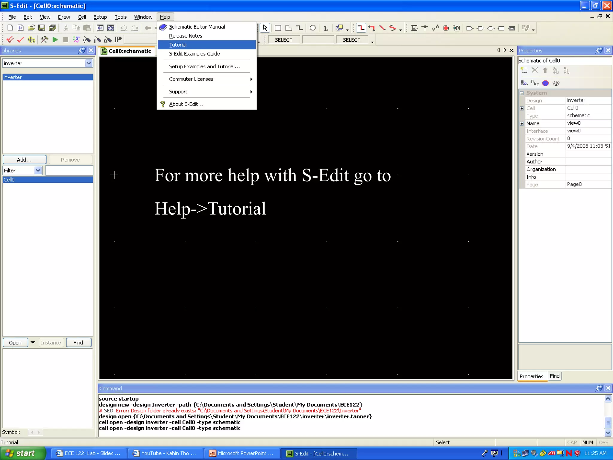 For more help with S-Edit go to
Help->Tutorial
 