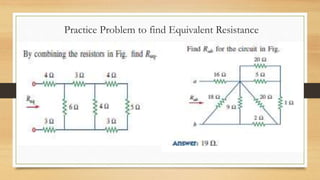 Practice Problem to find Equivalent Resistance
 