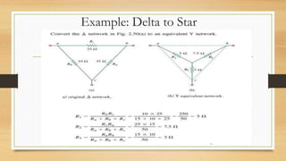 Example: Delta to Star
 