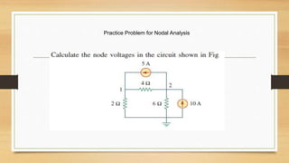 Practice Problem for Nodal Analysis
 