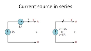 Current source in series
 