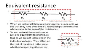 Equivalent resistance
 