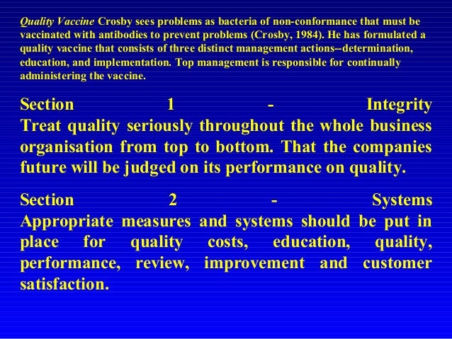 Tqm Juran Contribution