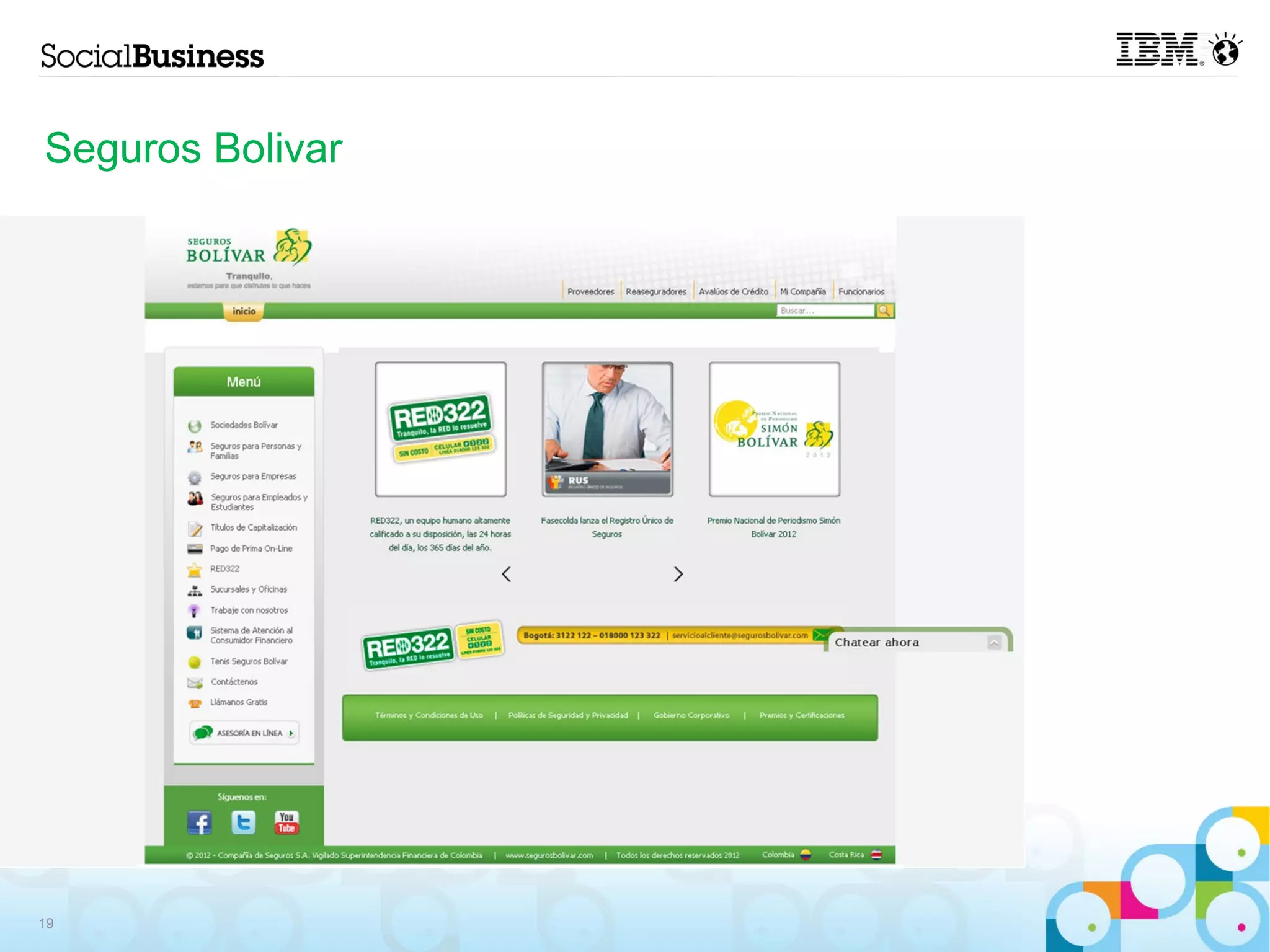 Seguros Bolivar




19
 