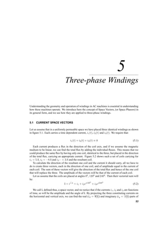 52 CONCEPTS OF ELECTRICAL MACHINES; DC MOTORS 
Notes 
² The field of the DC motor can be created either by a DC current or a permanent magnet. 
² These two fields, the one coming from the stator and the one coming from the moving rotor, 
are both stationary (despite rotation) and perpendicular to each other. 
² if the direction of current in the stator and in the rotor reverse together, torque will remain in 
the same direction. Hence if the same current flows in both windings, it could be AC and the 
motor will not reverse (e.g. hairdryers, power drills). 
 