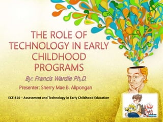 ECE 414 – Assessment and Technology in Early Childhood Education
 