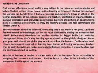 Reflection and Conclusion
 