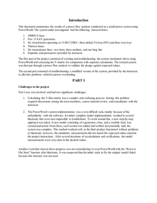 Final Project in Gridlab-D | DOCX