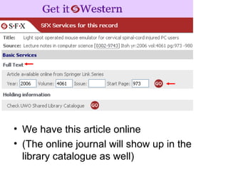 We have this article online (The online journal will show up in the library catalogue as well) 