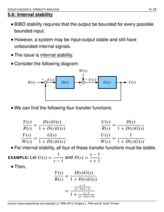 Control Systems - Stability Analysis. | PDF