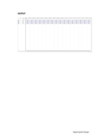 Digital System Design
 