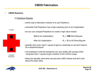 Comprehensive Overview of CMOS Fabrication Processes in VLSI Design | PDF