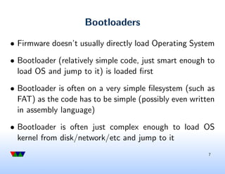 Introduction to embedded systems: Firmware and embedded system booting ...