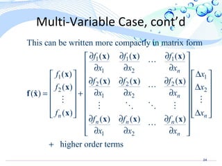 Newton Raphson method for load flow analysis | PPT | Physics | Science