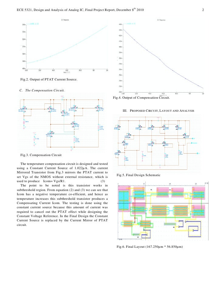 Low Voltage Temperature Sensor Front End Project Report