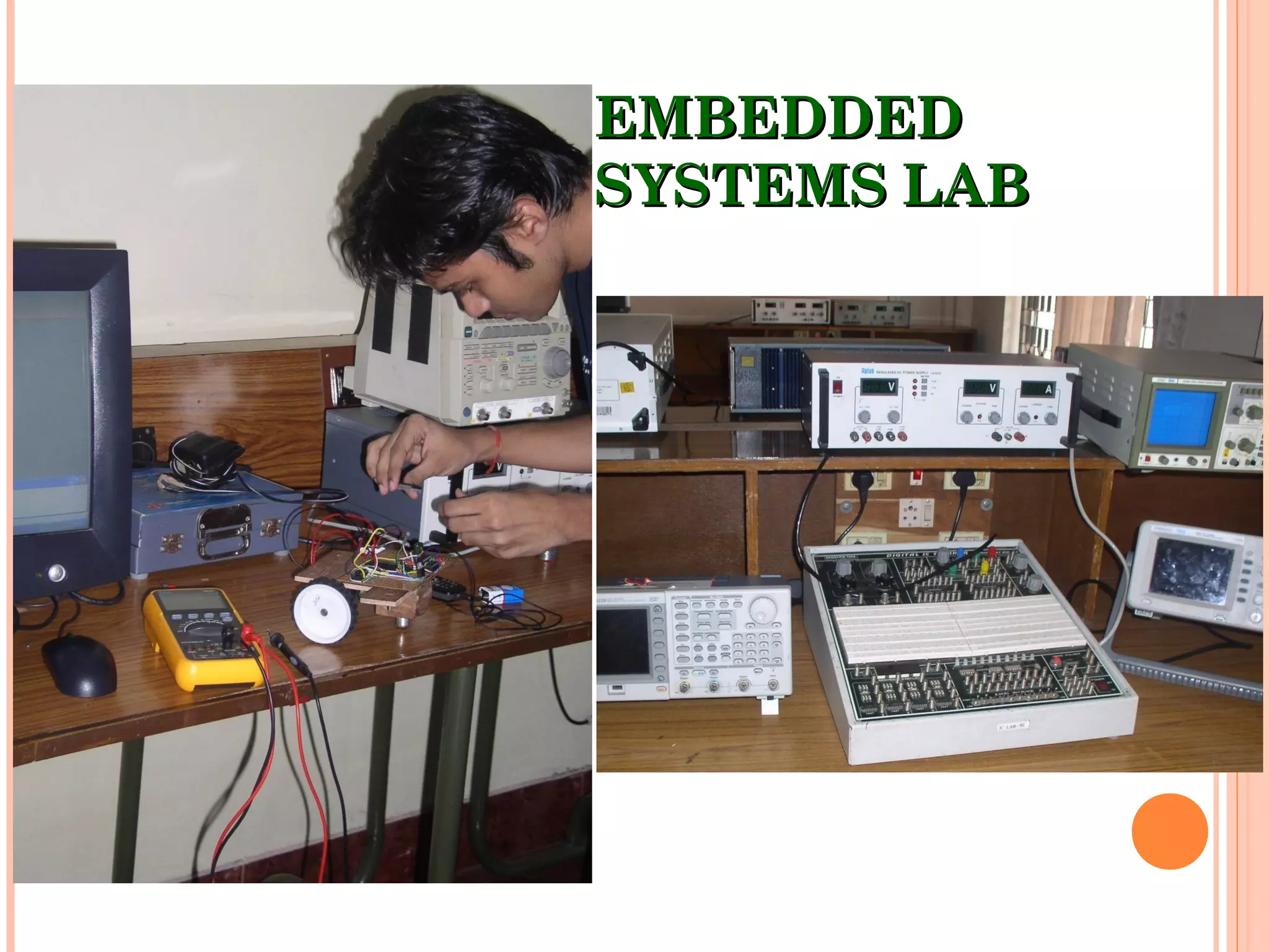 EMBEDDEDEMBEDDED
SYSTEMSSYSTEMS LABLAB
 