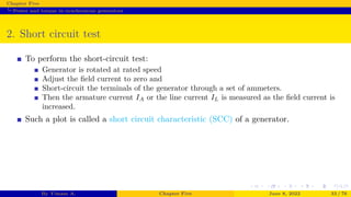 Synchronous Generators | PDF