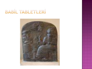 Babİl tabletlerİ