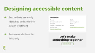 Web accessibility 101: The why, who, what, and how of "a11y" | PDF