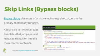 Web accessibility 101: The why, who, what, and how of "a11y" | PDF