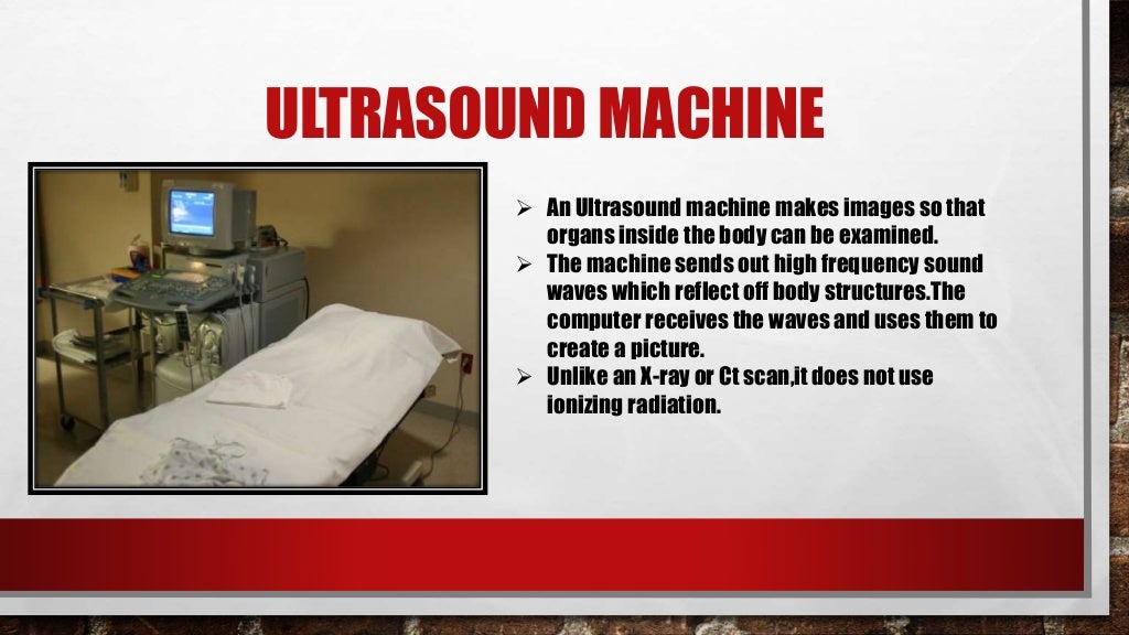 Electrical equipments used in hospitals