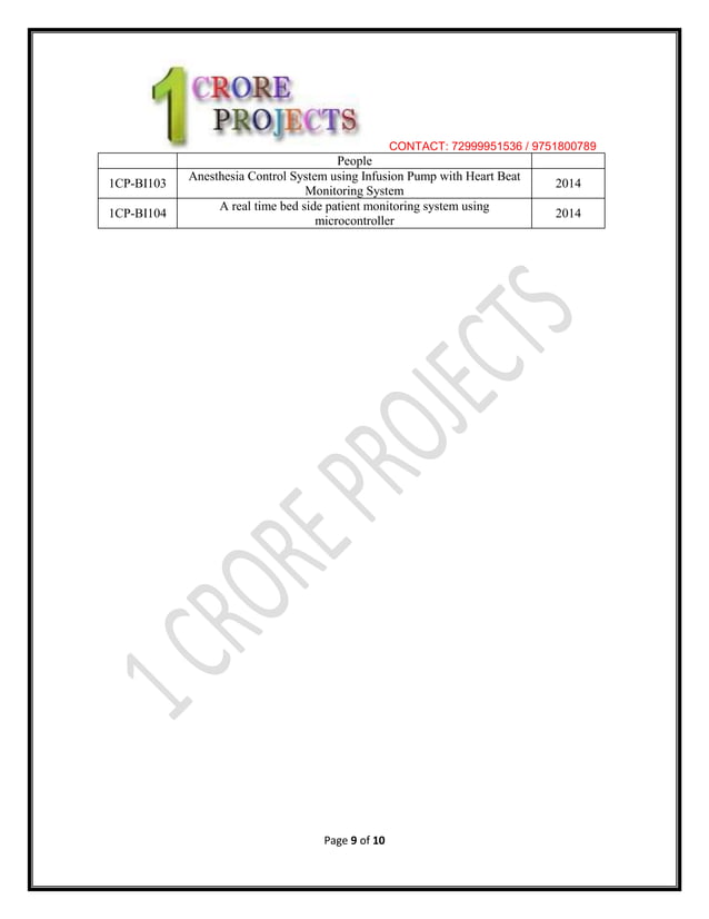 IEEE Projects ece projects | DOCX