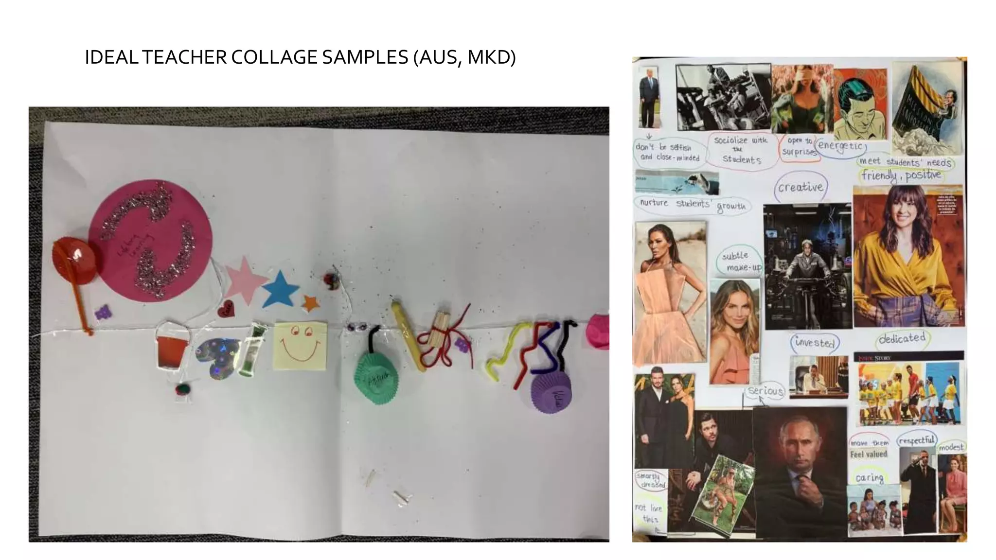 IDEALTEACHER COLLAGE SAMPLES (AUS, MKD)
 